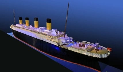 Image of the Titanic built 