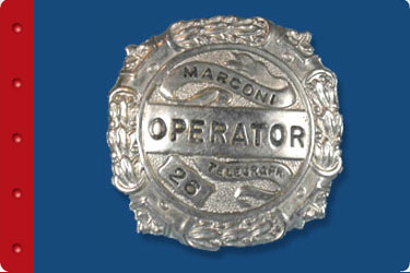 Marconi operator badge