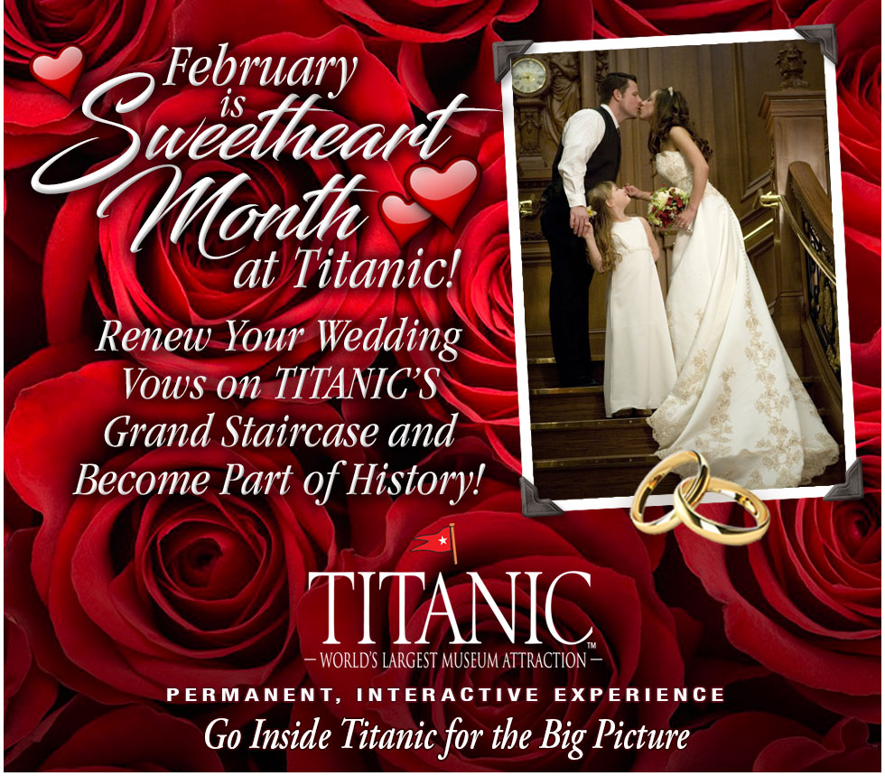 Titanic Christmas and Winter Celebration.  Now through December 31st.